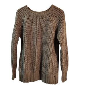 American Eagle Outfitters AEO Jegging Sweater tan Size medium